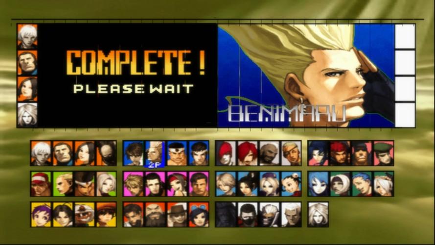 拳皇2002魔改版,可选boss