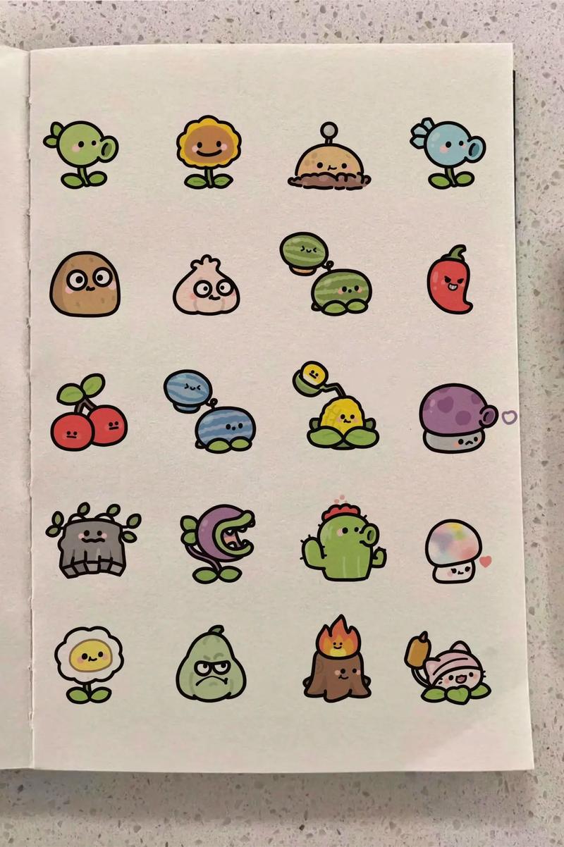 植物大战僵尸的简笔画怎么画