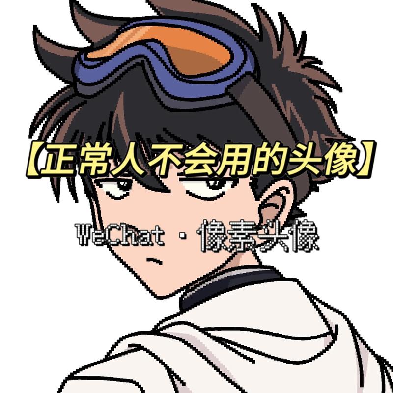 像素男头