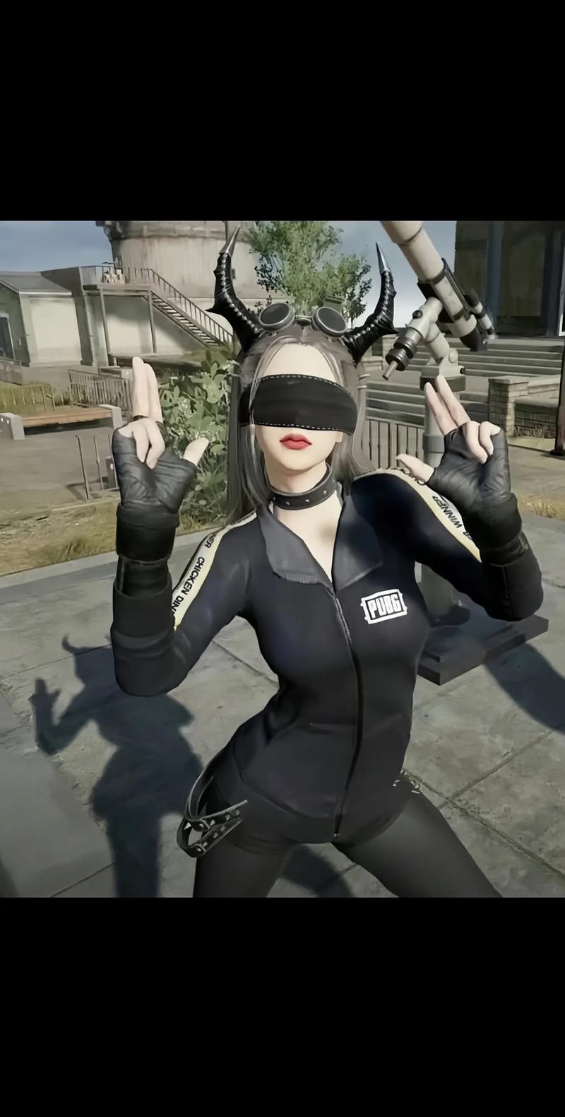 pubg黑色泳衣