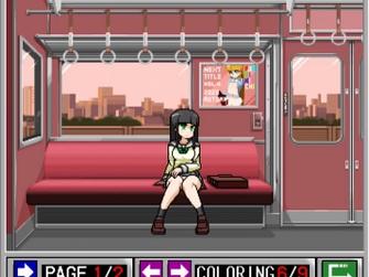 地铁女孩像素游戏