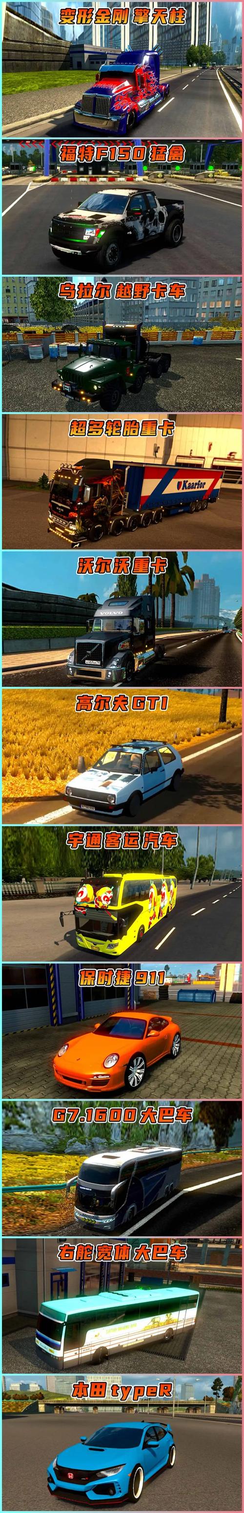 欧洲卡车模拟器2遨游中国2