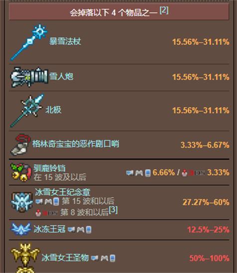 泰拉瑞亚1.3.0.7全物品存档