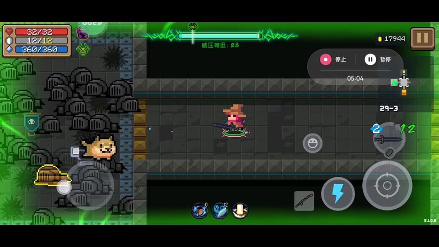 元气骑士邪王跳关脚本