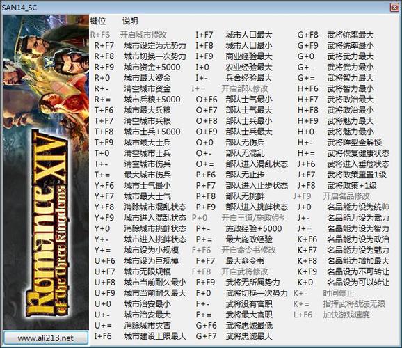 三国志14trainer修改器