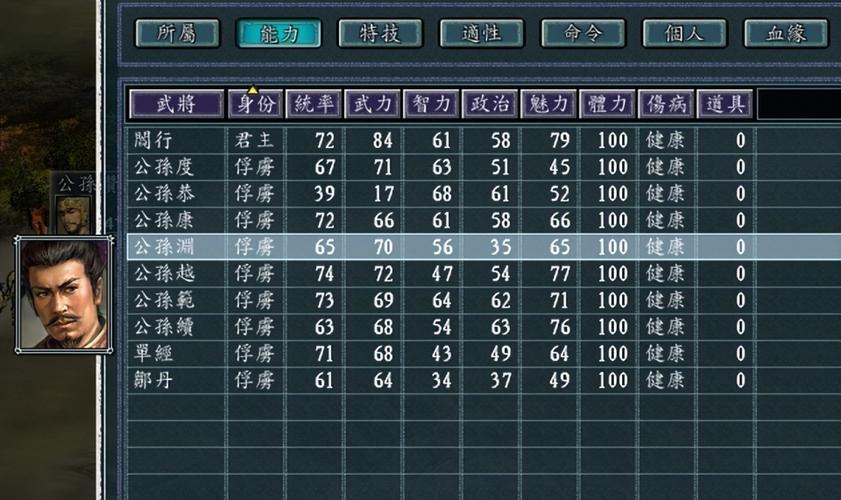 三国志11属性上限修改