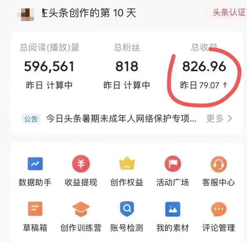 头条视频播放量5000有收益吗
