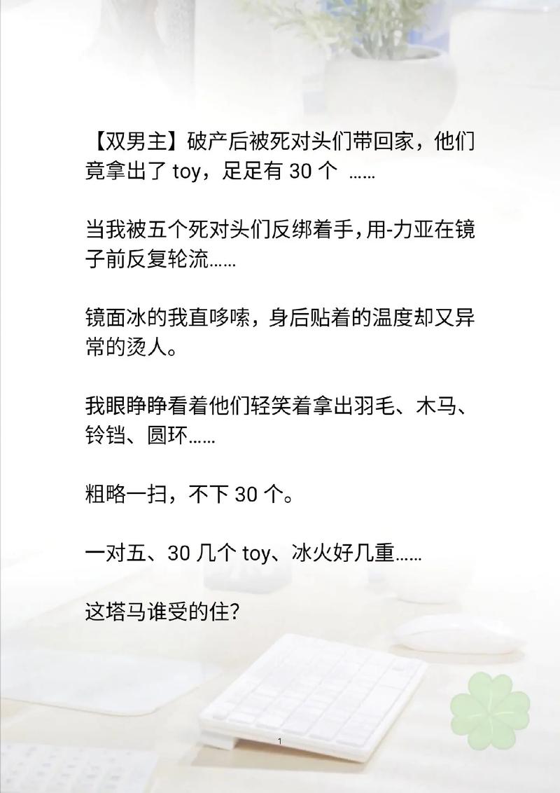 内含骑木马刑情节的小说双男主
