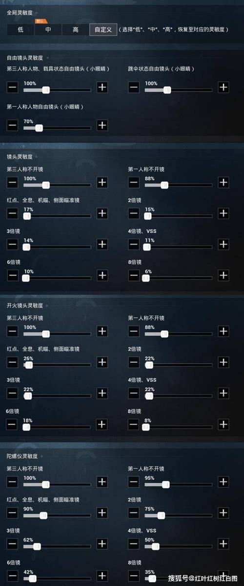 压枪最稳的灵敏度截图