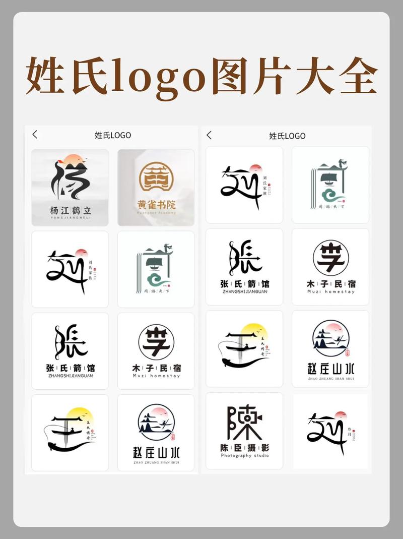 输入姓氏自动生成logo