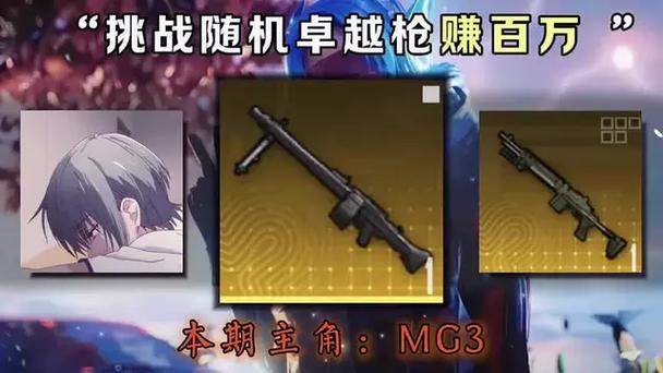 地铁逃生MG3代言人