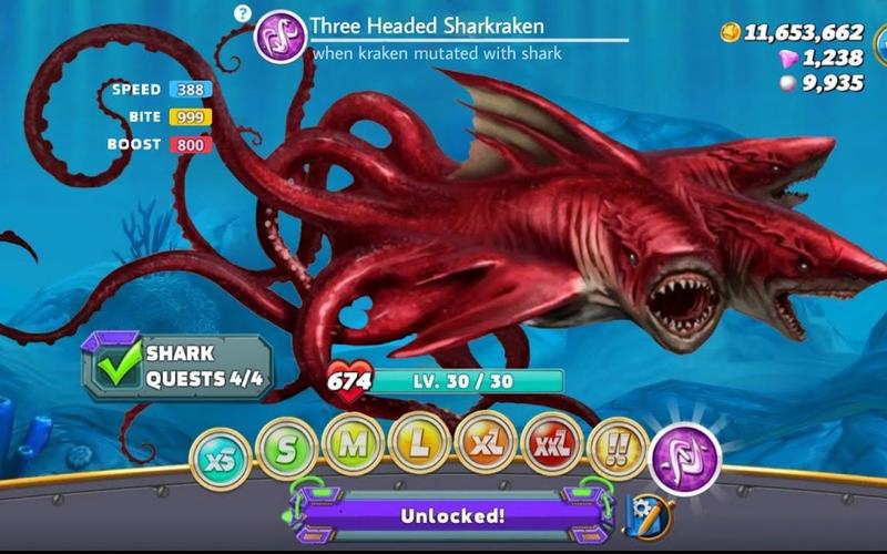 饥饿鲨世界旧版本