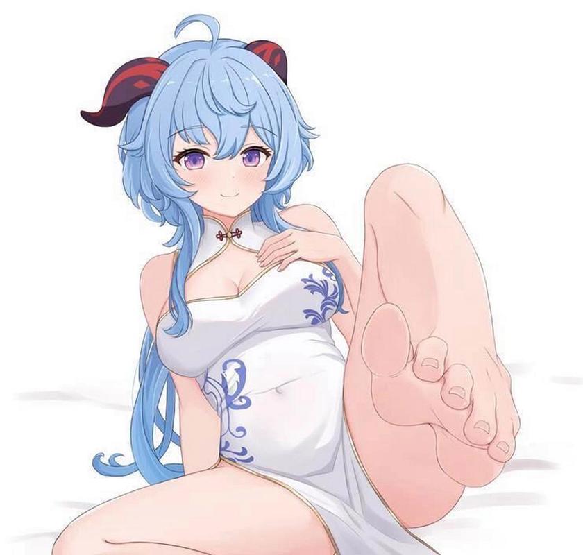 甘雨腿法娴熟脚法