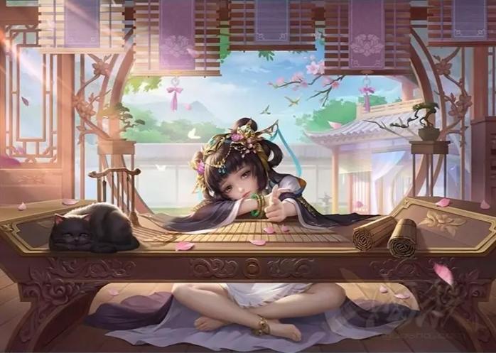 三国杀董白去衣空间壁纸网