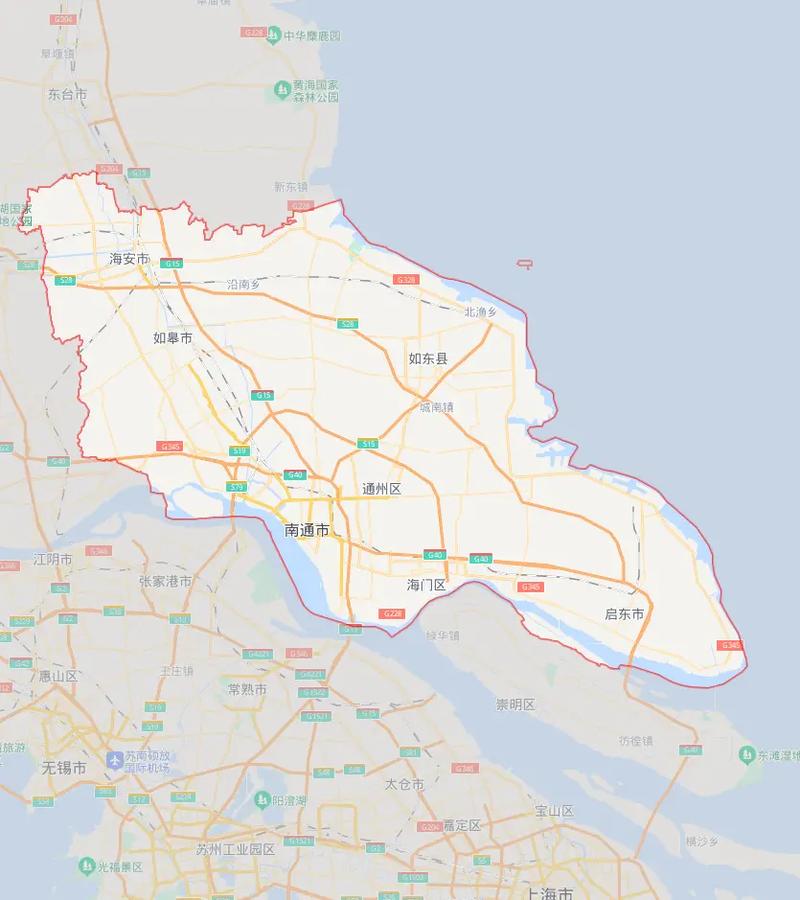南通电子地图电子版