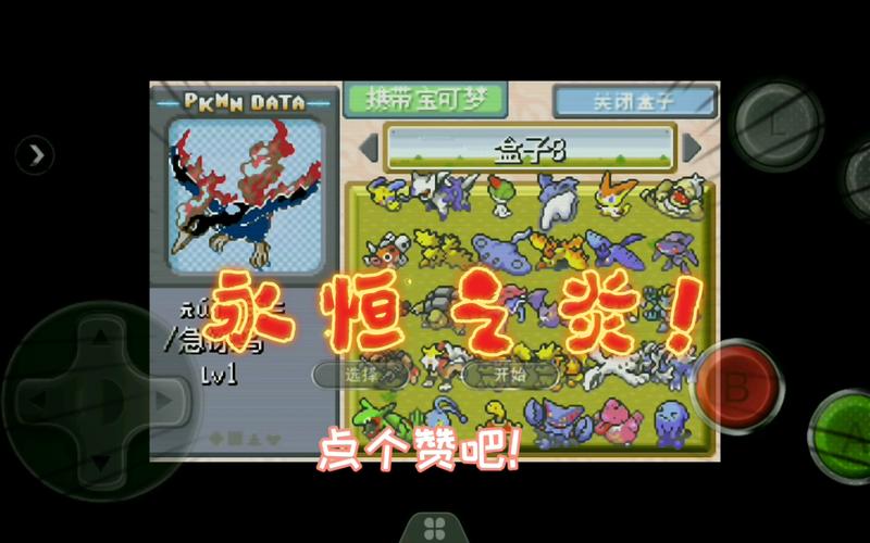 口袋妖怪永恒之炎图鉴