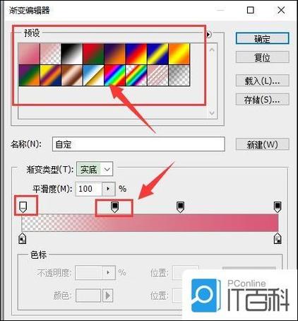 ps渐变样式打包怎么设置