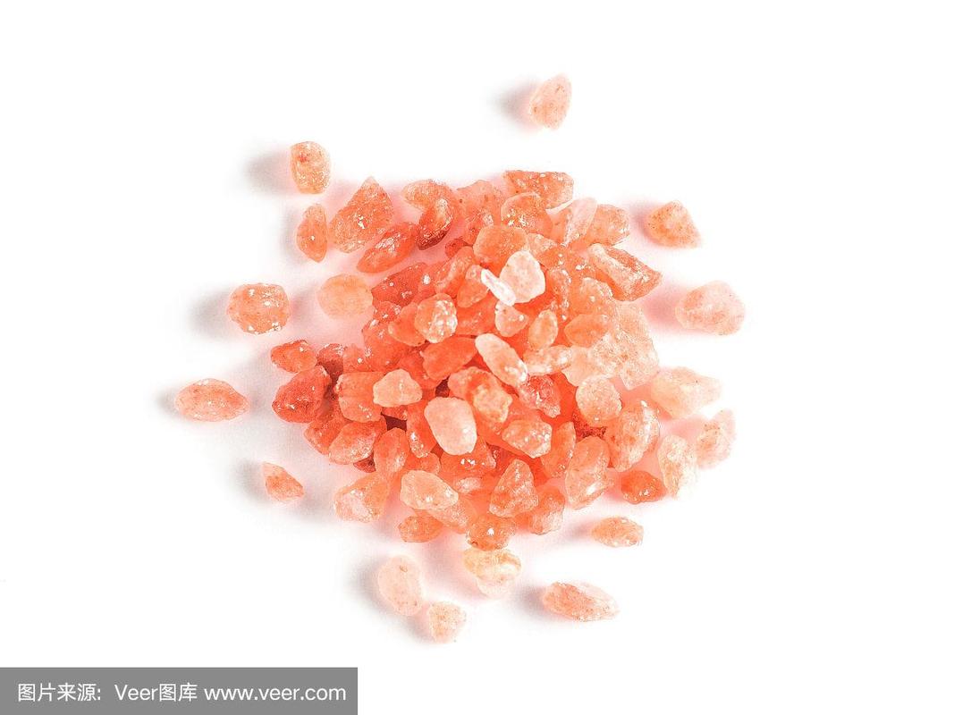 粉红色晶体盐