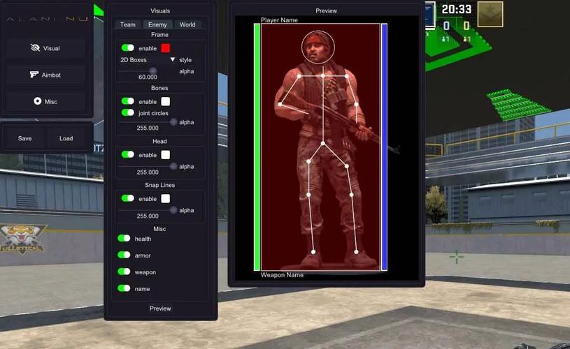 csgo科技透视自瞄截图