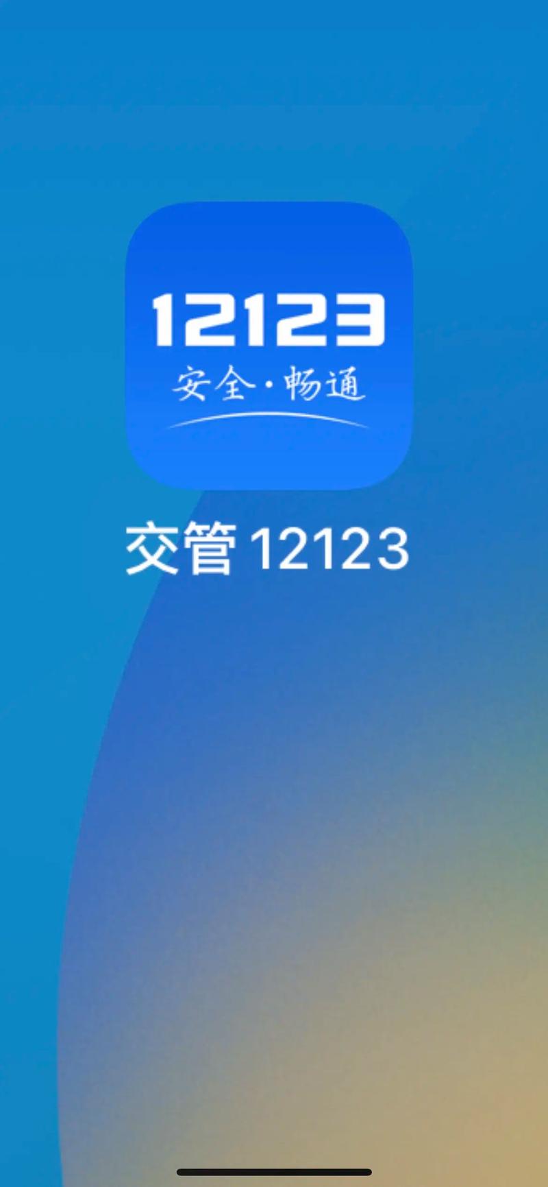 四川交管12123官网登录