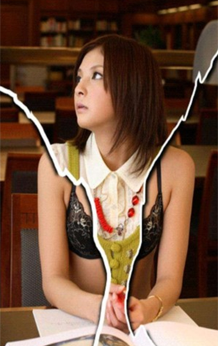 撕裂美女衣