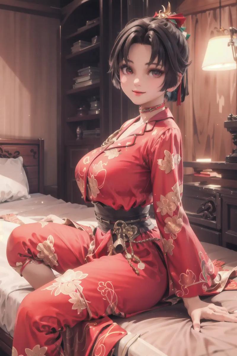 王者荣耀云缨卧床图片