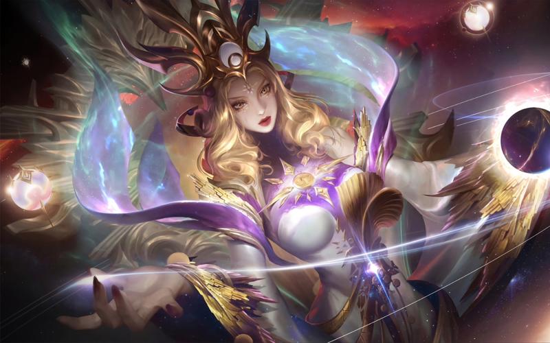 王者荣耀武则天倪克斯神谕去掉所有服装图片