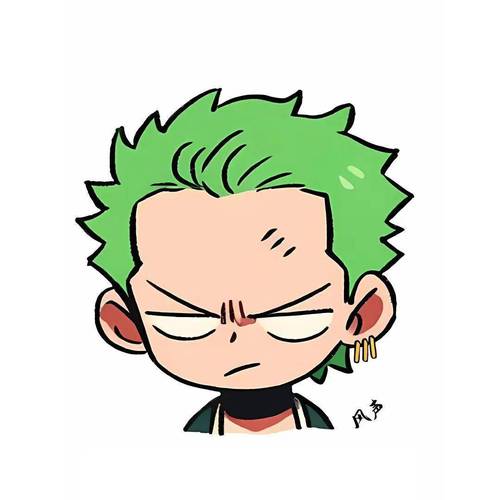 海贼王小索隆动漫头像高清版