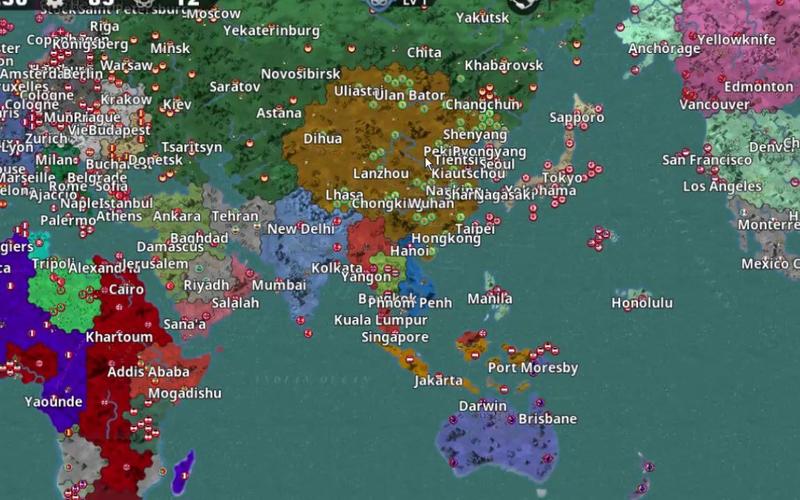 世界征服者4大清帝国模组玩法模式提速版图标