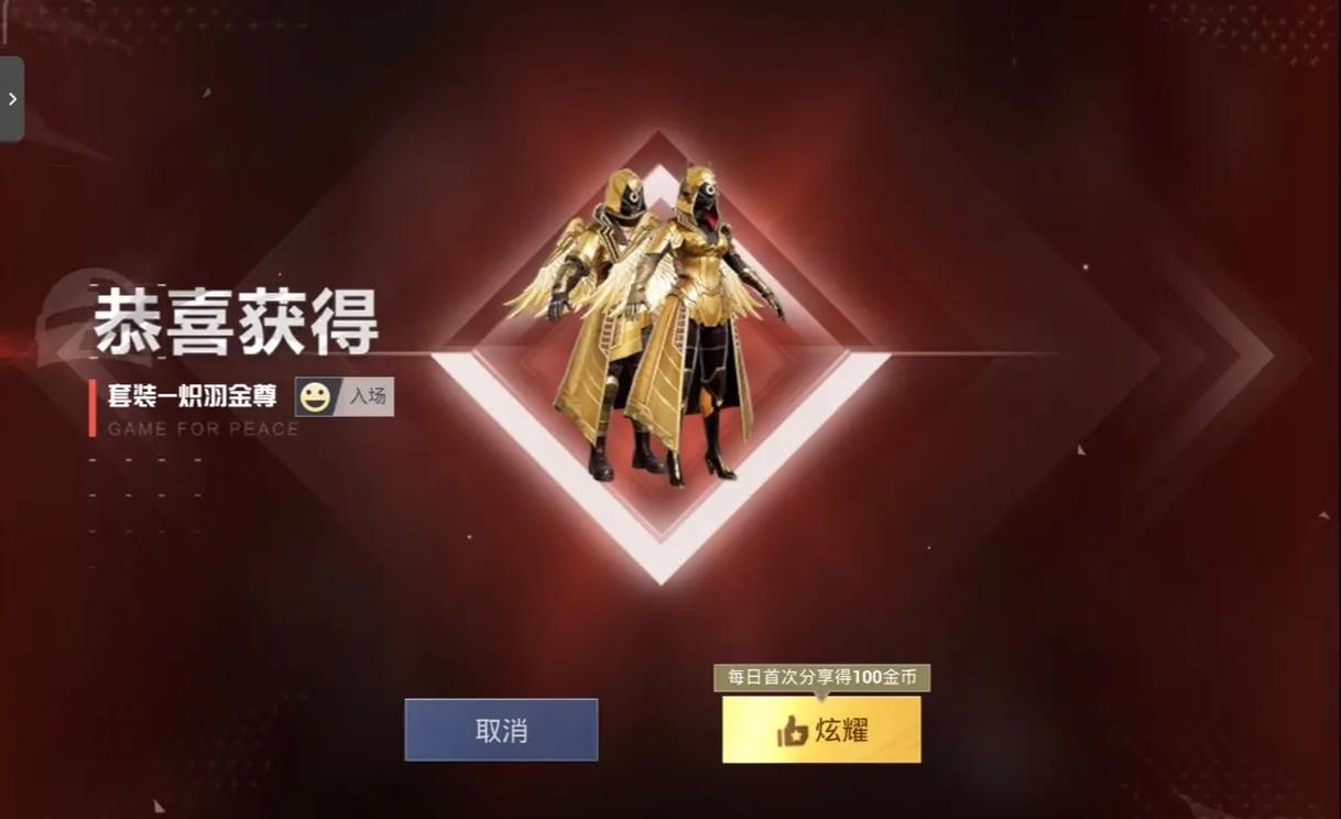 赤羽金樽黄金风衣美化包图标
