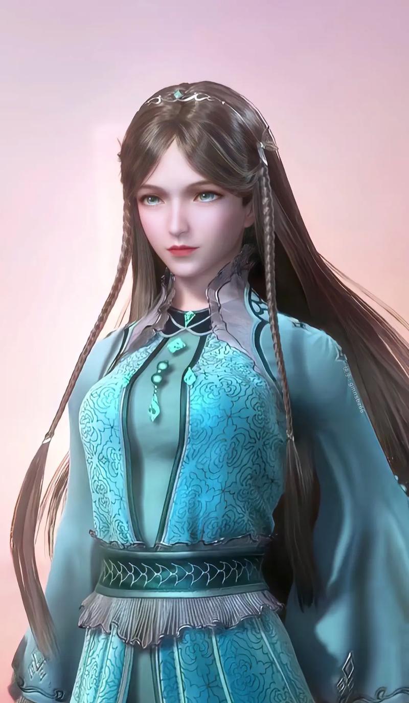 斗罗大陆宁荣荣3D壁纸