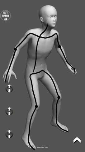 3D漫画姿势工具Manga Pose Tool 3D
