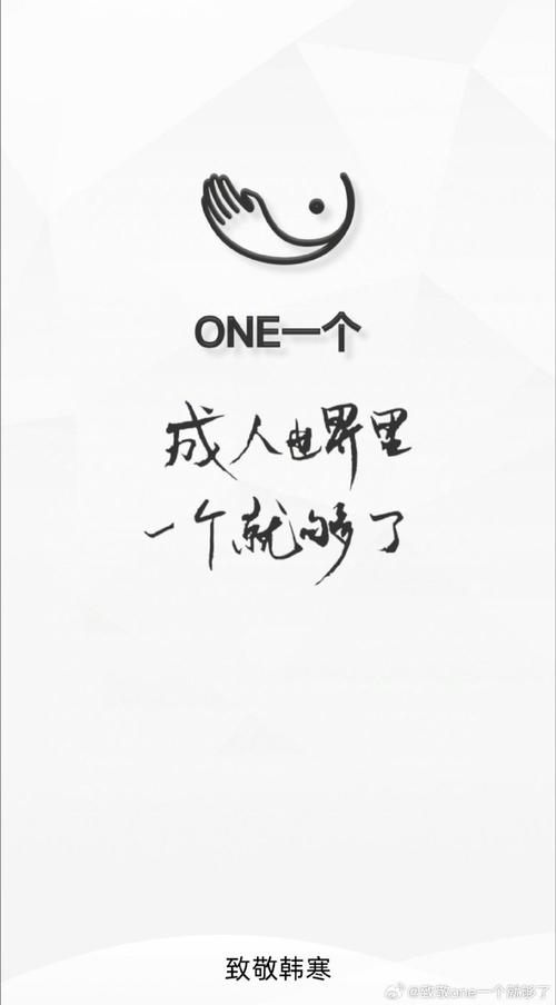 one大人的世界一个就够了