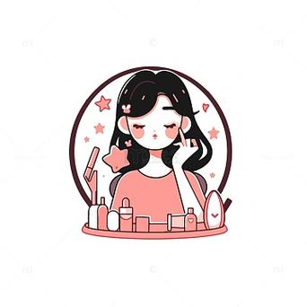 动漫少女化妆装扮