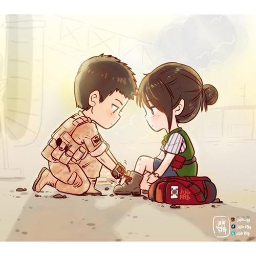 太阳的后裔漫画版