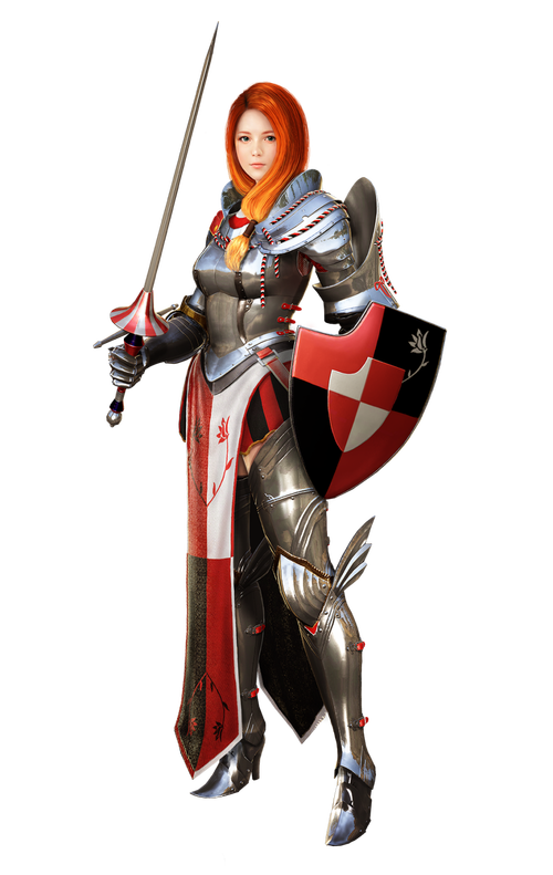 圣装女骑士