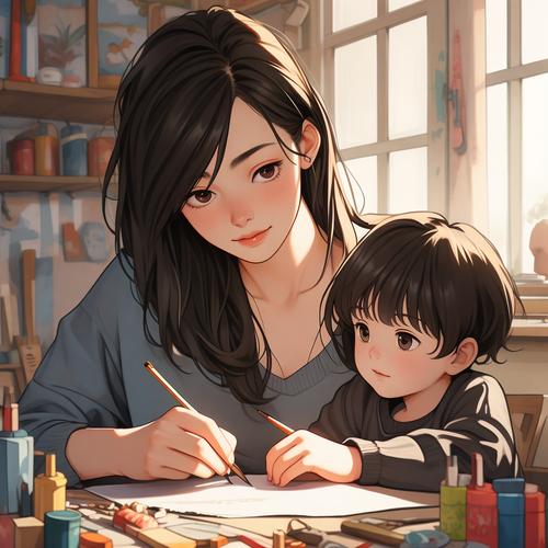 动漫女孩家庭生活（Anime Pregnant Mother）