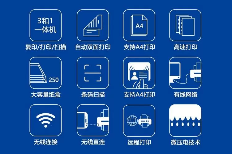 打印机上面标志认识图解