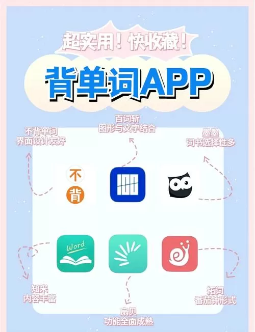 自选单词的背单词软件