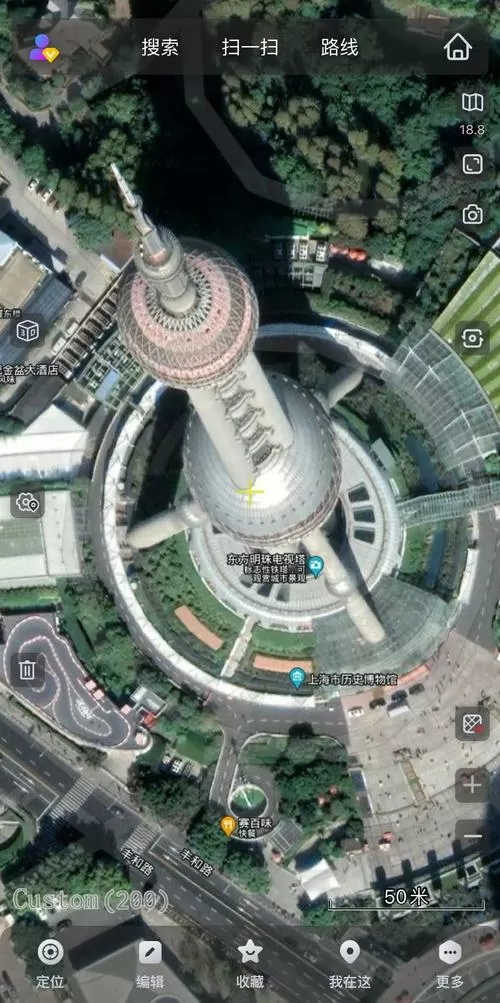 六只脚谷歌卫星地图