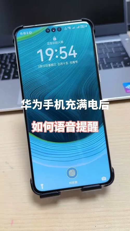 华为充满电提示音设置