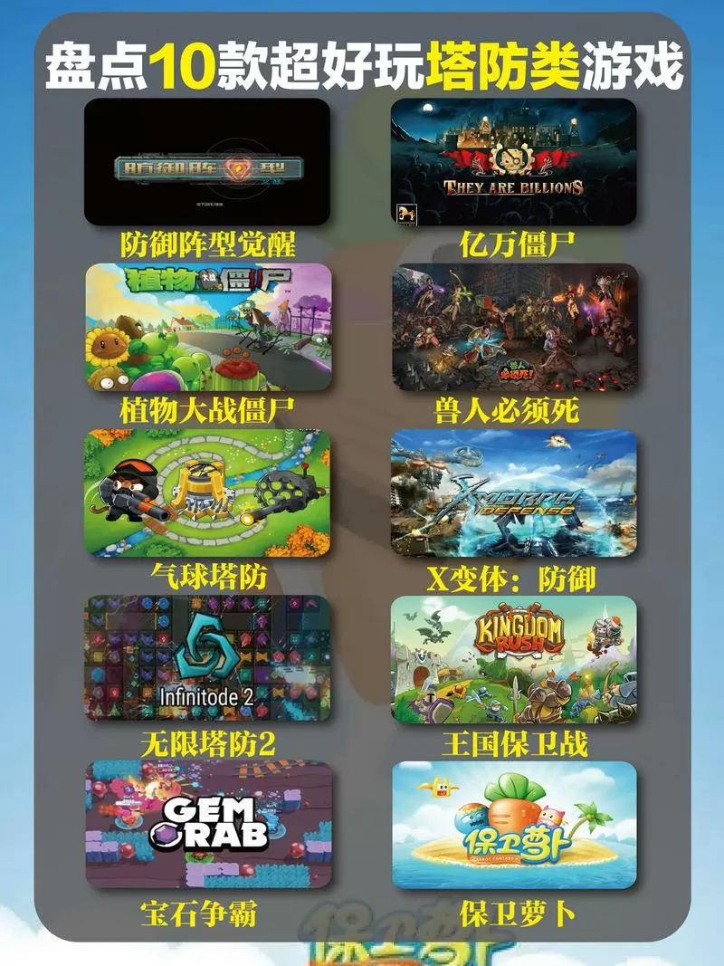 内置MOD菜单的塔防游戏