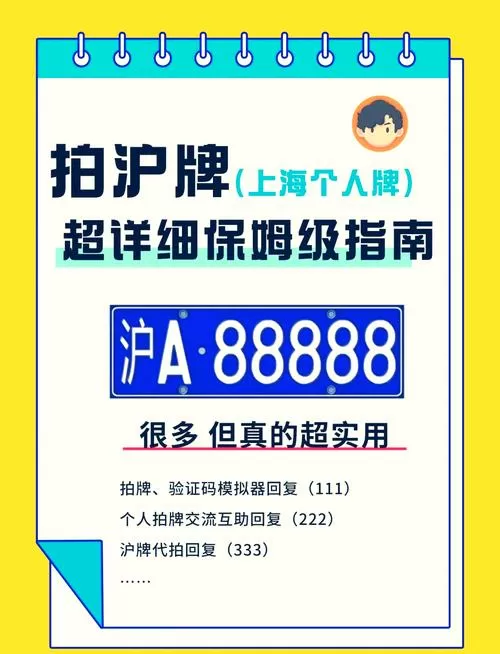 怎么拍沪牌