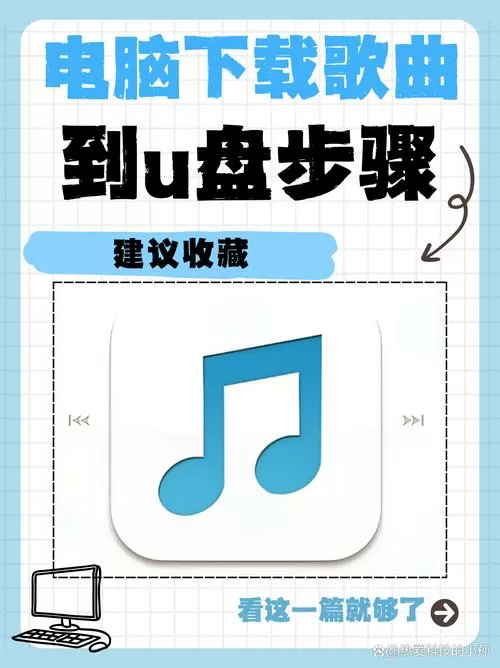 u盘下载歌曲在电脑上怎么下载图标