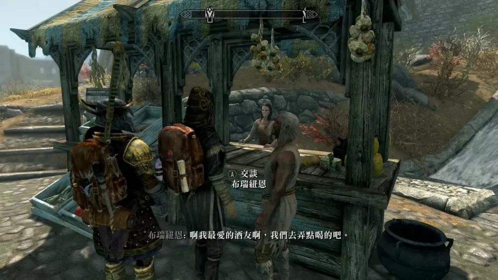 上古卷轴5人物卡住了怎么办