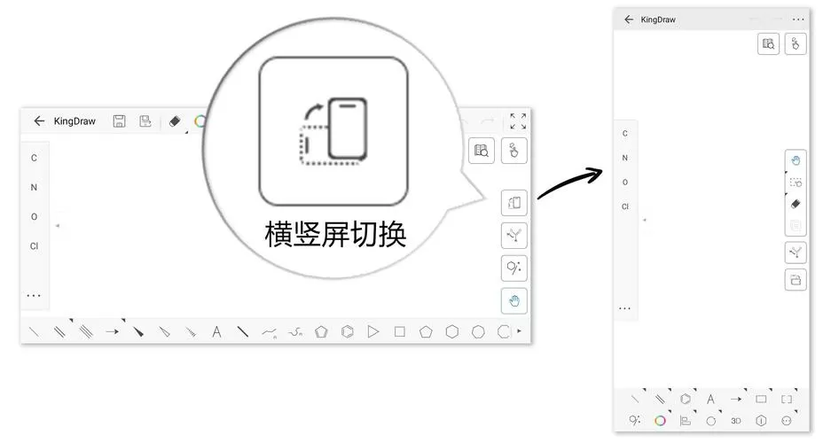 ipad切换横竖屏