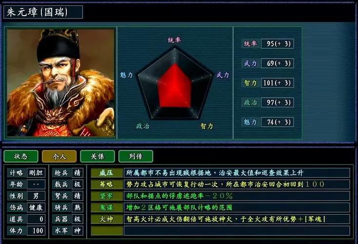 三国志11自创势力攻略