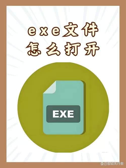 exe格式的文件怎么打开