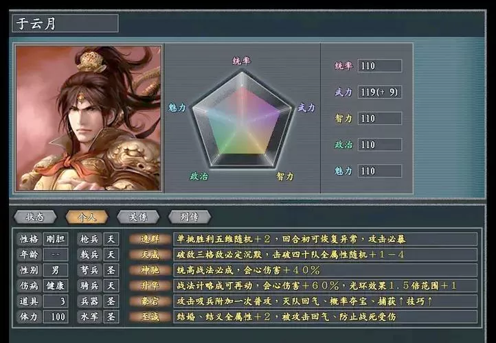 三国志11哪些人该改特技