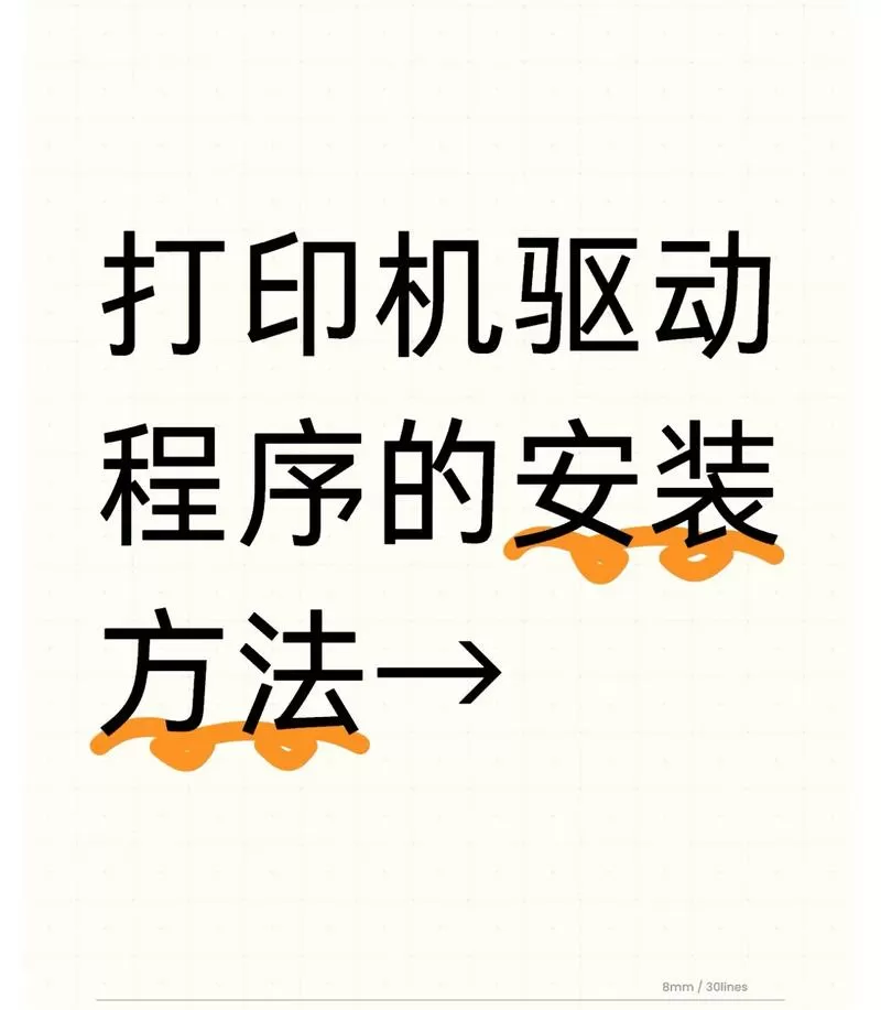 打印机重新安装驱动怎么装